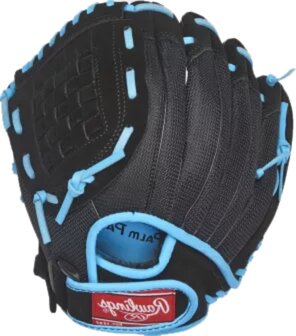 Rawlings Savage 10&quot; Youth Glove Mesh Black/Blue LHT