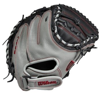 Wilson A500 32&quot; Catcher Glove Gray/Black RHT