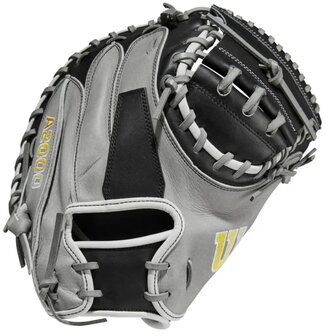 Wilson A2000 M2 33.5&rdquo; Catcher Glove Gray/Black RHT