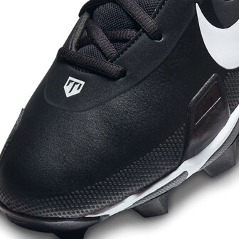 Nike Trout 9 Black Low Rubber Cleats