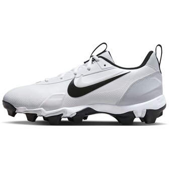 Nike Trout 9 White Low Rubber Cleats