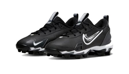 Nike Trout 9 Black Low Rubber Cleats Youth