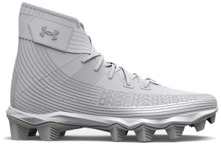 Under Armour Highlight Franchise White High Rubber Cleats