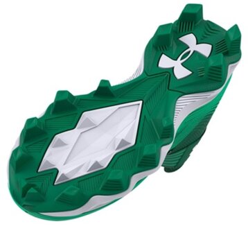 Under Armour Highlight Franchise Green High Rubber Cleats