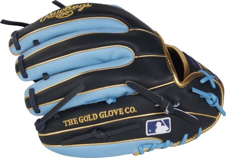 Rawlings Heart of the Hide 11.5&quot; Infield Glove Black/Colombia Blue/Gold RHT