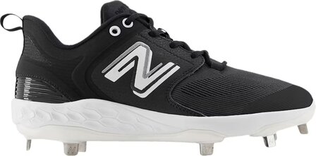 New Balance L3000BK6 Black Metal Cleats