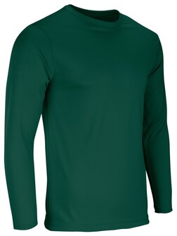 BST99LS - Champro Vision Dry Gear Long Sleeve T-Shirt Forest Green