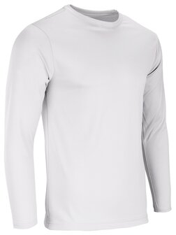 BST99LS - Champro Vision Dry Gear Long Sleeve T-Shirt White