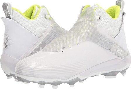 Under Armour Highlight Hammer White High Rubber Cleats
