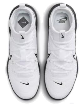 Nike Huarache NXT White/Black High Rubber Cleats