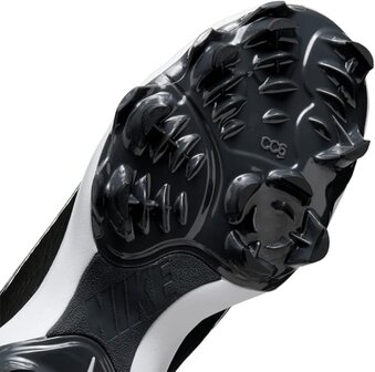 Nike Hyperdiamond 4 Pro Black Low Rubber Cleats