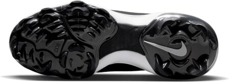 Nike Hyperdiamond 4 Pro Black Low Rubber Cleats