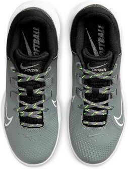 Nike Hyperdiamond 4 Pro Dark Grey Low Rubber Cleats