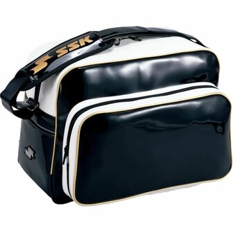 SSK ProEdge Enamel Shoulder Bag White/Navy