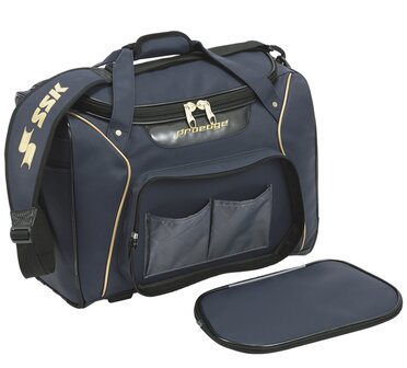 SSK ProEdge Leather Shoulder Bag Black/Gold