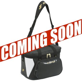 SSK ProEdge Leather Ball Bag Black/White