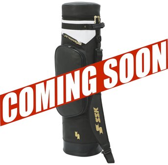 SSK ProEdge Bat Bag (For 10 Bats) Black/White