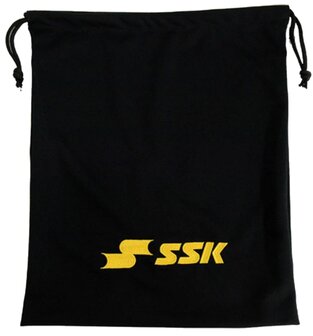 SSK Embroided Drawstring Bag Black