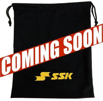 SSK Embroided Drawstring Bag Black