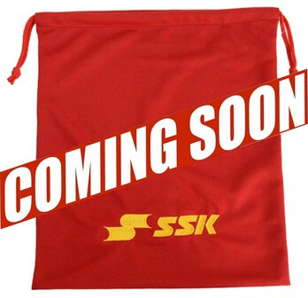 SSK Embroided Drawstring Bag Scarlet