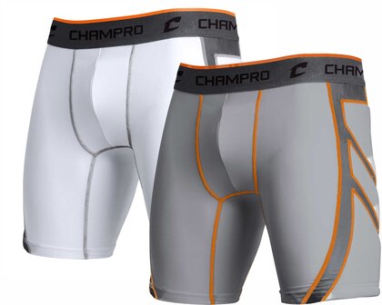 BPS15G - Champro Wind-Up Compression Sliding Short Grey