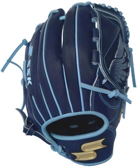 SSK Pro Custom 11.75&quot; Pitcher/Infield Glove Navy/Colombia Blue RHT