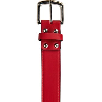 Champro PU Leather Belt Scarlet