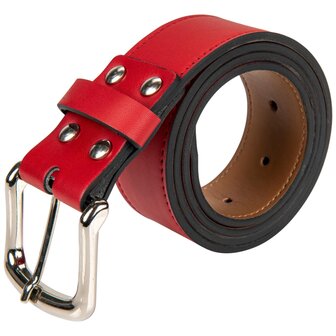 Champro PU Leather Belt Scarlet