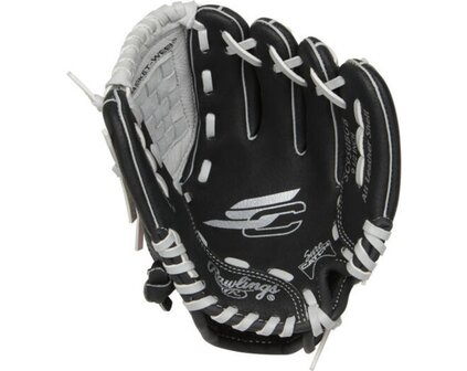 Rawlings Sure Catch 9.5&quot; Youth Glove Black/Grey RHT