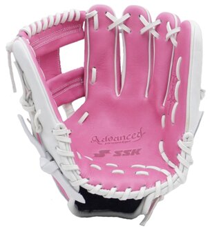 SSK Advanced 11.5&quot; Infield Glove Pink/White RHT