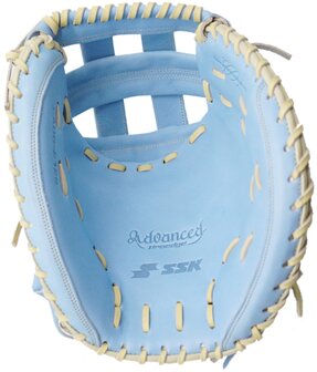 SSK Advanced Softball 34&quot; Catcher Glove Colombia Blue RHT