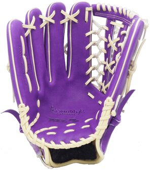 SSK Advanced Softball 13&quot; Outfield Glove Purple/Camel LHT