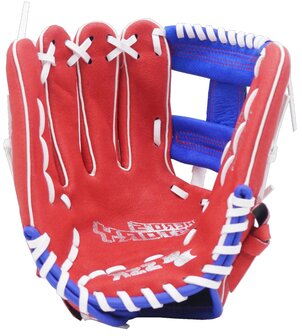 SSK Hero&#039;s Story 10.75&quot; Youth Infield Glove Red/Royal LHT