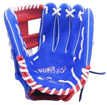 SSK Hero&#039;s Story 10.75&quot; Youth Infield Glove Royal/Red RHT