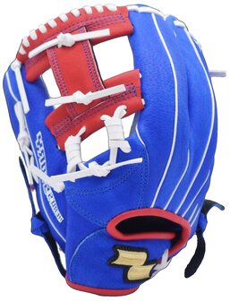 SSK Hero&#039;s Story 10.75&quot; Youth Infield Glove Royal/Red LHT