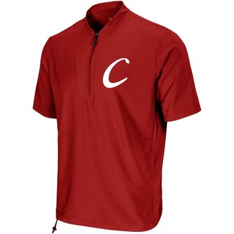 Caribe Windbreker Short Sleeve Scarlet