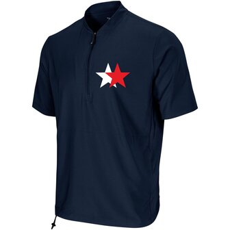 Double Stars Heiloo Windbreker Short Sleeve Navy