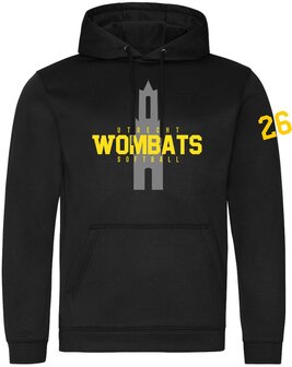Wombats Dry Gear Hoodie Alternate Softball Logo