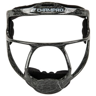 Rampage Softball Fielder&#039;s Facemask Heather Black
