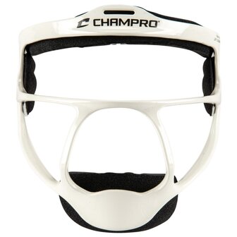 Rampage Softball Fielder&#039;s Facemask White