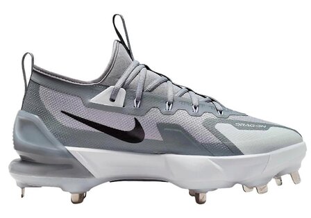 Nike Trout 9 Elite Grey Metal Cleats