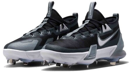 Nike Trout 9 Elite Black Metal Cleats