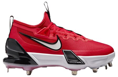 Nike Trout 9 Elite Scarlet Metal Cleats