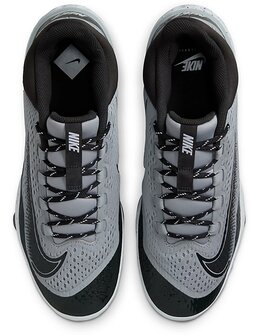 Nike Huarache Elite 4 Grey/Black Low Rubber Cleats