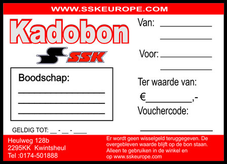 Cadeau bon SSK