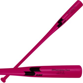 SSK Z9 Professional Edge Composite Wood Fungo Bat Pink/Black