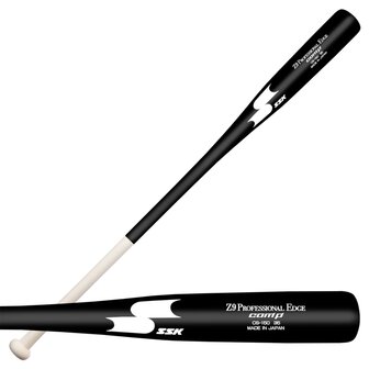 SSK Z9 Professional Edge Composite Wood Fungo Bat Natural/Black/White