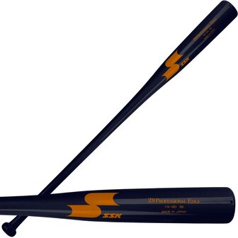 SSK Z9 Professional Edge Composite Wood Fungo Bat Navy/Orange
