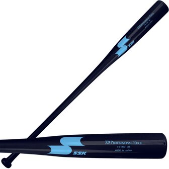 SSK Z9 Professional Edge Composite Wood Fungo Bat Navy/Colombia
