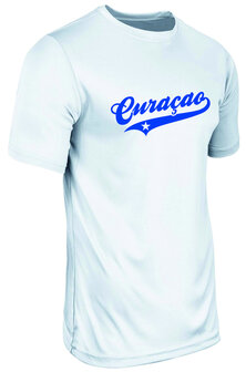 Cura&ccedil;ao Dry Gear T-shirt White/Royal